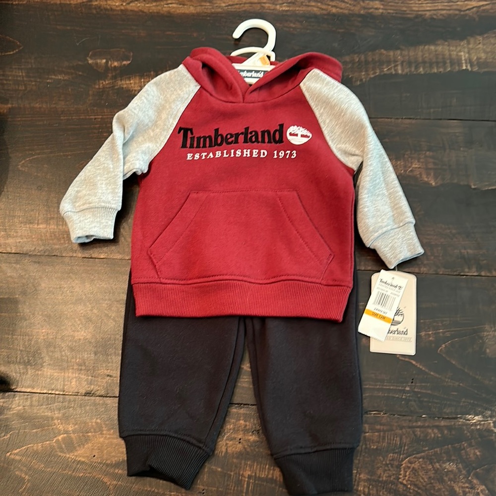 NWT - Timberland baby boy hoodie/sweatpants